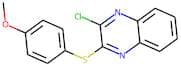 2-Chloro-3-[(4-methoxyphenyl)thio]quinoxaline