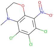 5,6,7-trichloro-4-methyl-8-nitro-3,4-dihydro-2H-1,4-benzoxazine