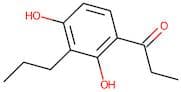 1-(2,4-Dihydroxy-3-propylphenyl)propan-1-one