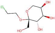 2-(2-chloroethoxy)-2-(hydroxymethyl)tetrahydro-2H-pyran-3,4,5-triol