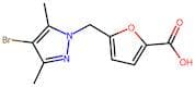 5-[(4-Bromo-3,5-dimethyl-1H-pyrazol-1-yl)methyl]-2-furoic acid