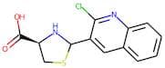 2-(2-chloro-3-quinolyl)-1,3-thiazolane-4-carboxylic acid