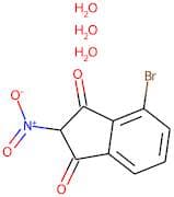 4-bromo-2-nitroindane-1,3-dione trihydrate