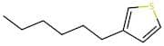3-(Hex-1-yl)thiophene