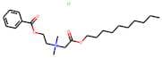 2-{1-[2-(decyloxy)-2-oxoethyl]-1,1-dimethylammonio}ethyl benzoate chloride