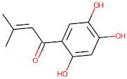 3-methyl-1-(2,4,5-trihydroxyphenyl)but-2-en-1-one
