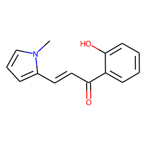 1-(2-hydroxyphenyl)-3-(1-methyl-1H-pyrrol-2-yl)prop-2-en-1-one
