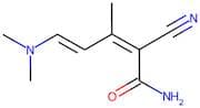 2-cyano-5-(dimethylamino)-3-methylpenta-2,4-dienamide