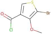 5-bromo-4-methoxythiophene-3-carbonyl chloride