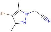 2-(4-bromo-3,5-dimethyl-1H-pyrazol-1-yl)acetonitrile