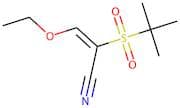 2-(tert-Butylsulphonyl)-3-ethoxyacrylonitrile