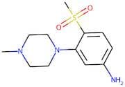 3-(4-Methylpiperazin-1-yl)-4-(methylsulphonyl)aniline