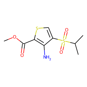 methyl 3-amino-4-(isopropylsulphonyl)thiophene-2-carboxylate