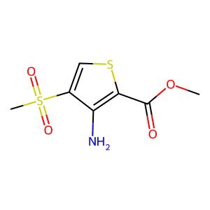 Methyl 3-amino-4-(methylsulphonyl)thiophene-2-carboxylate