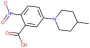 5-(4-Methylpiperidin-1-yl)-2-nitrobenzoic acid