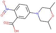 5-(2,6-Dimethylmorpholin-4-yl)-2-nitrobenzoic acid