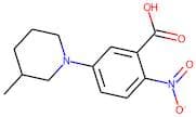 5-(3-Methylpiperidin-1-yl)-2-nitrobenzoic acid