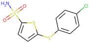 5-[(4-Chlorophenyl)thio]thiophene-2-sulphonamide