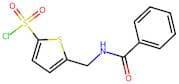 5-[(Benzoylamino)methyl]thiophene-2-sulphonyl chloride