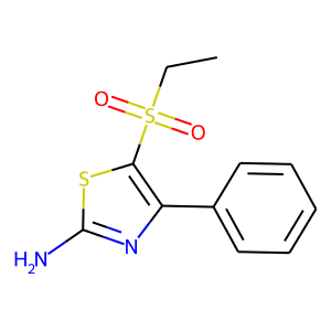 2-Amino-5-(ethylsulphonyl)-4-phenyl-1,3-thiazole