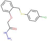 2-(2-{[(4-chlorophenyl)thio]methyl}phenoxy)ethanohydrazide
