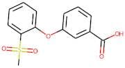 3-[2-(Methylsulphonyl)phenoxy]benzoic acid