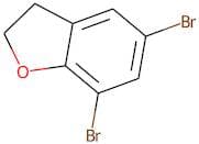 5,7-dibromo-2,3-dihydro-1-benzofuran