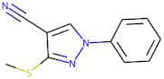 3-(Methylthio)-1-phenyl-1H-pyrazole-4-carbonitrile
