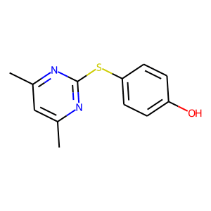 4-[(4,6-Dimethylpyrimidin-2-yl)thio]phenol