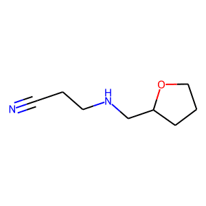 3-[(tetrahydrofuran-2-ylmethyl)amino]propanenitrile