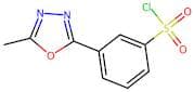 3-(5-Methyl-1,3,4-oxadiazol-2-yl)benzenesulphonyl chloride