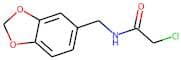 N-(1,3-benzodioxol-5-ylmethyl)-2-chloroacetamide