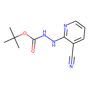 2-Hydrazinonicotinonitrile, N-BOC protected