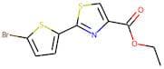 ethyl 2-(5-bromo-2-thienyl)-1,3-thiazole-4-carboxylate