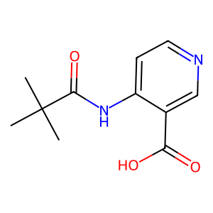 4-[(2,2-dimethylpropanoyl)amino]nicotinic acid