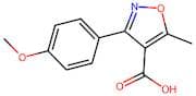 3-(4-Methoxyphenyl)-5-methylisoxazole-4-carboxylic acid