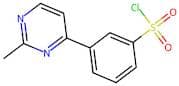 3-(2-Methylpyrimidin-4-yl)benzenesulphonyl chloride