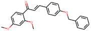 3-[4-(benzyloxy)phenyl]-1-(2,4-dimethoxyphenyl)prop-2-en-1-one