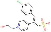 3-(4-chlorophenyl)-2-[1-(2-hydroxyethyl)pyridinium-4-yl]prop-2-ene-1-sulphonate