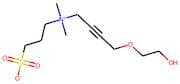 3-{1-[4-(2-hydroxyethoxy)but-2-ynyl]-1,1-dimethylammonio}propane-1-sulphonate