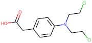 2-{4-[di(2-chloroethyl)amino]phenyl}acetic acid