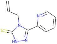 4-Allyl-2,4-dihydro-5-(pyridin-2-yl)-3H-1,2,4-triazole-3-thione