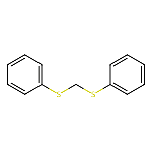 1,1'-(Methanediyldisulphanediyl)dibenzene