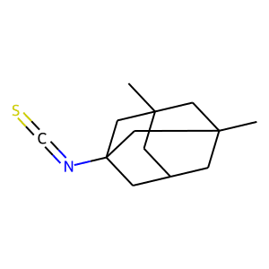3,5-dimethyl-1-adamantyl isothiocyanate