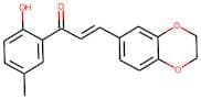 3-(2,3-dihydro-1,4-benzodioxin-6-yl)-1-(2-hydroxy-5-methylphenyl)prop-2-en-1-one
