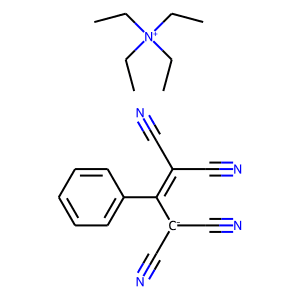 2-Phenyl-tetracyanoprop-2-en-1-oniatotetraethylammoniate