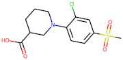 1-[2-Chloro-4-(methylsulphonyl)phenyl]piperidine-3-carboxylic acid