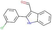 2-(3-chlorophenyl)-1H-indole-3-carboxaldehyde