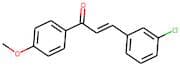 3-(3-chlorophenyl)-1-(4-methoxyphenyl)prop-2-en-1-one