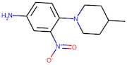 4-(4-Methylpiperidin-1-yl)-3-nitroaniline